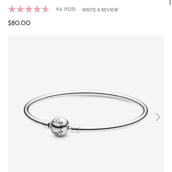 Pandora Moments Bangle Bracelet - Picture 4 of 5